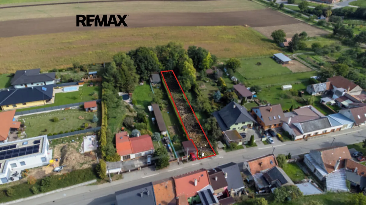 Prodej stavebního pozemku 543 m²